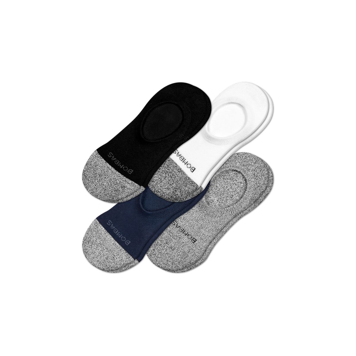 Men's Cushioned No Show Sock 4-Pack