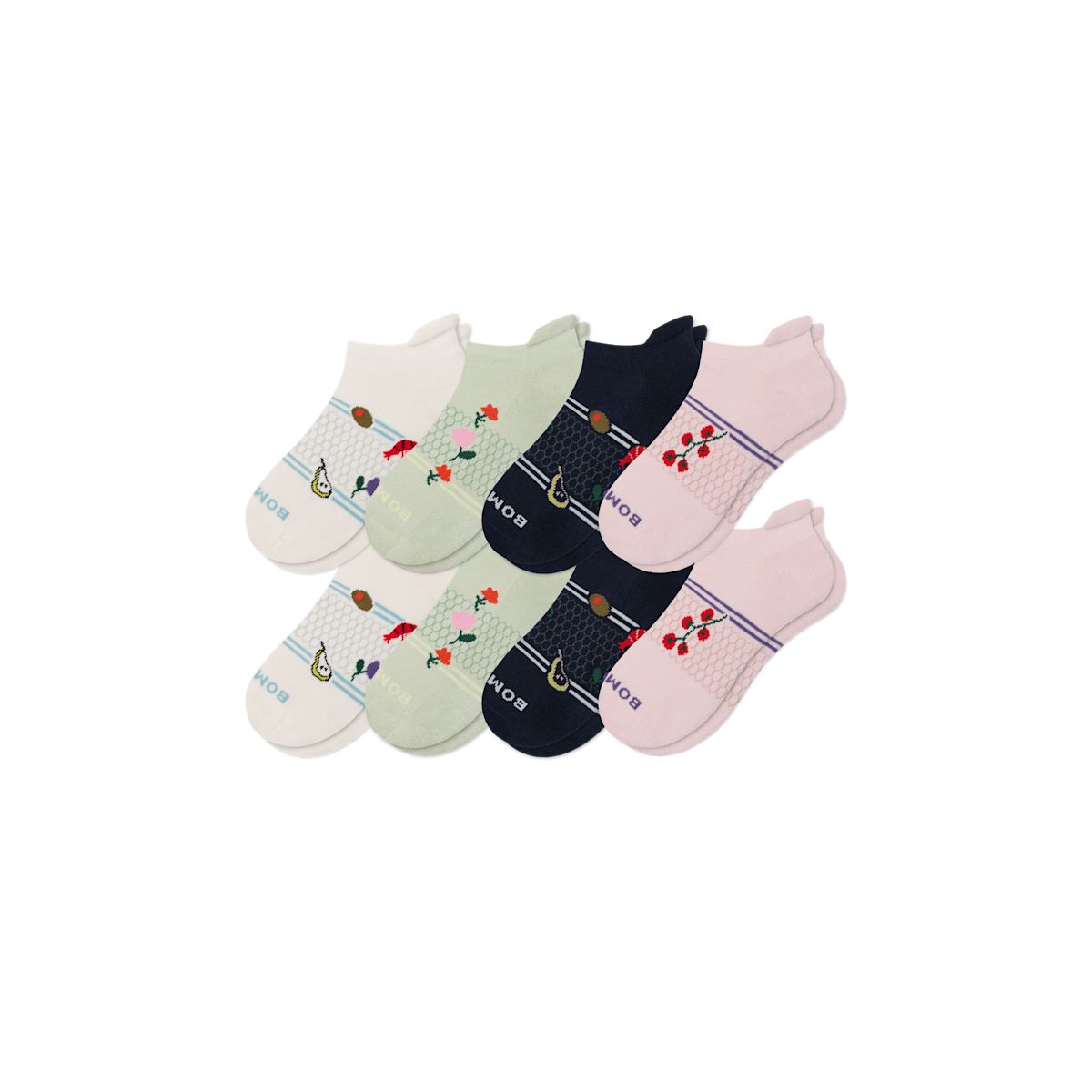Women's Dinner Party Ankle Sock 8-Pack