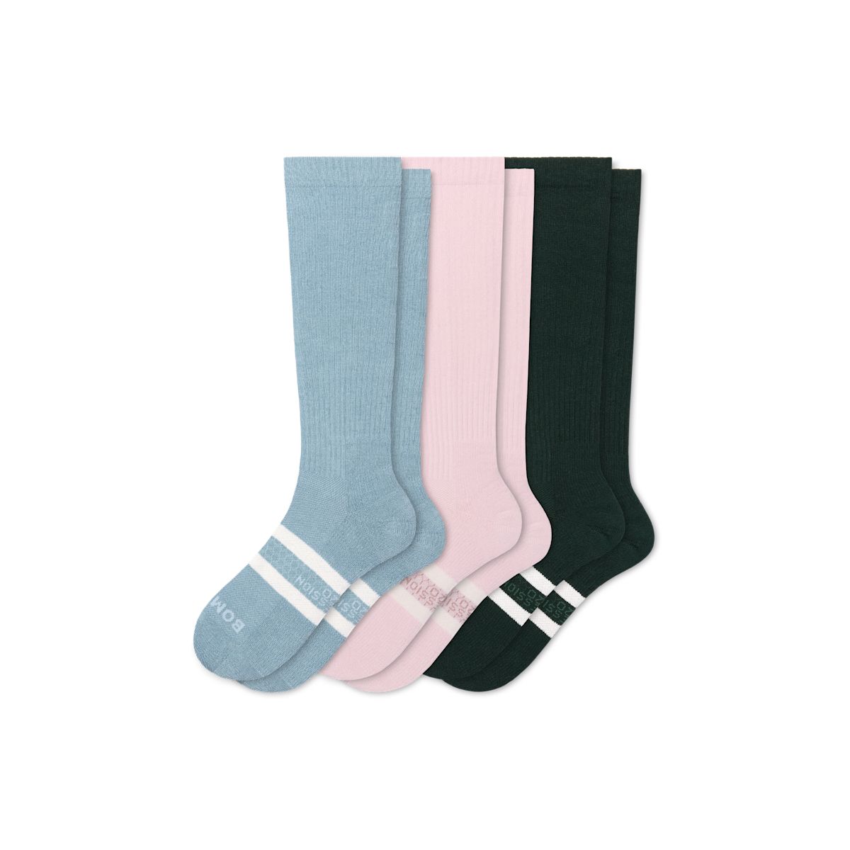 Women's Everyday Compression Knee High Sock 3-Pack (15-20mmHg)