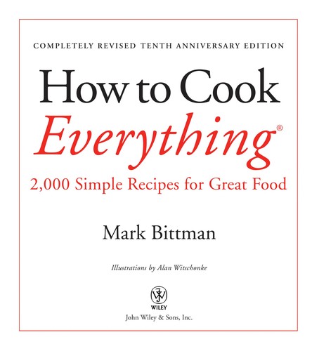 How to Cook Everything