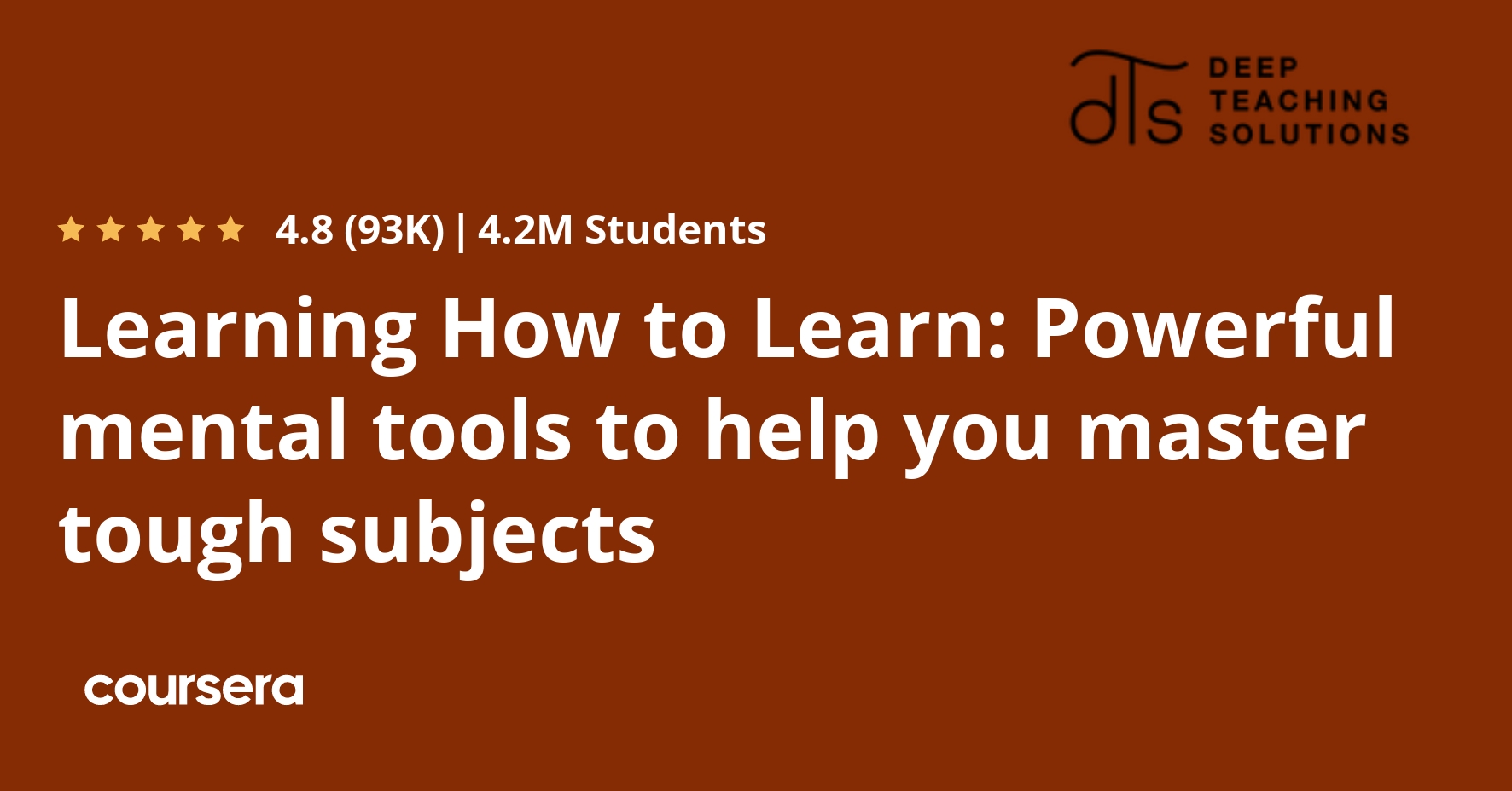 Learning How to Learn