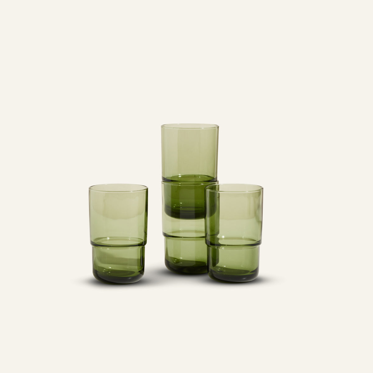 Tall Night + Day Glasses - Set of 4 / Dawn