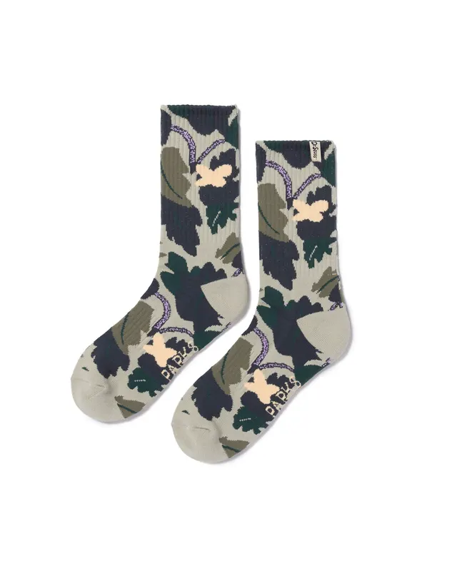 Dr. Seuss x Parks Project Striped Camo Trail Crew Sock 2 Pack - Multi Color / XS/S