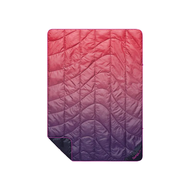 Travel Puffy Blanket - Berry Fade