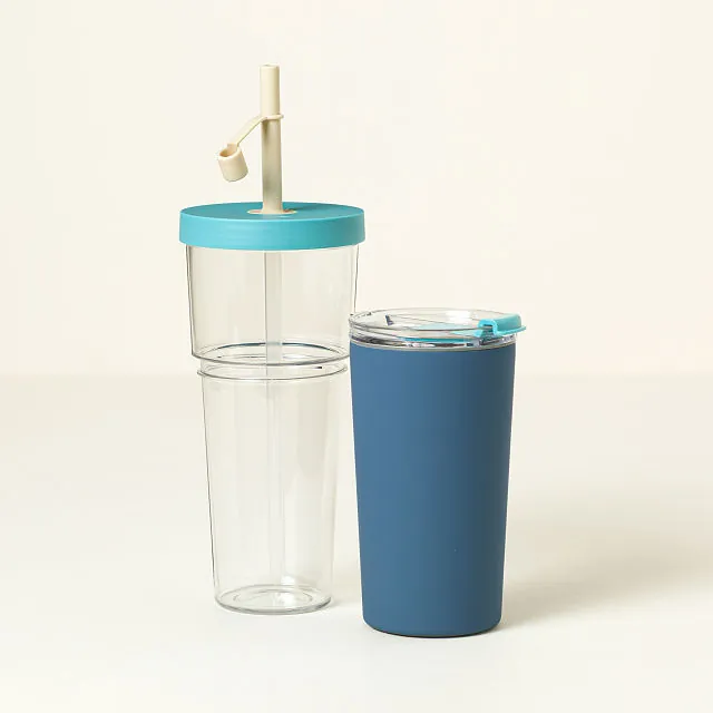 2-in-1 Travel Tumbler Duo
