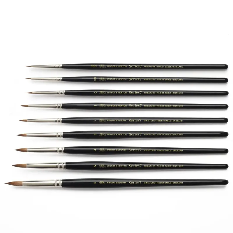 Series 7 Kolinsky Sable Brush (Miniature Round)